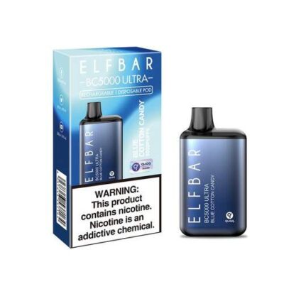 ELF BAR BC 5000 ULTRA BLUE COTTON CANDY  56586