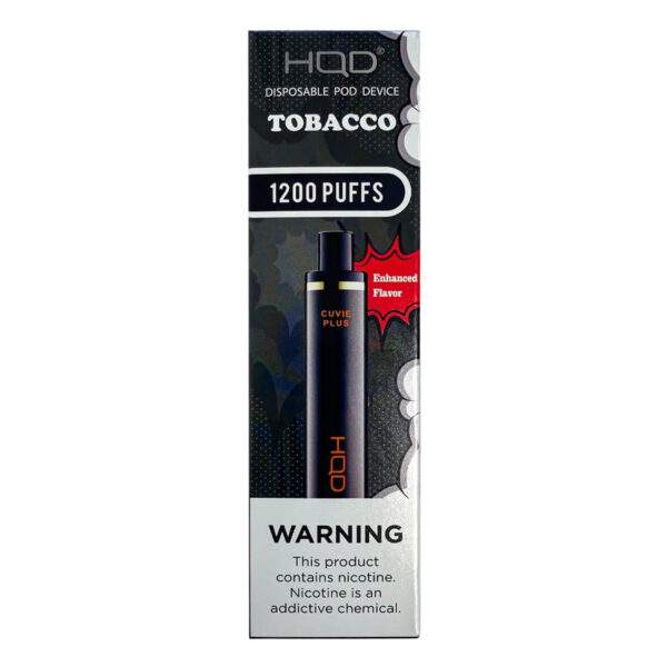 HQD Cuvie Plus Tobacco2x  08414