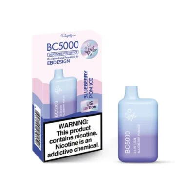 eb design bc 5000 disposable blueberry pom ice box and device grande