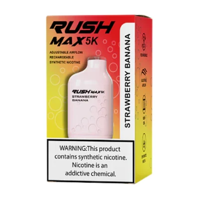 RushMaxSynthetic5k Disposable StrawberryBanana grande